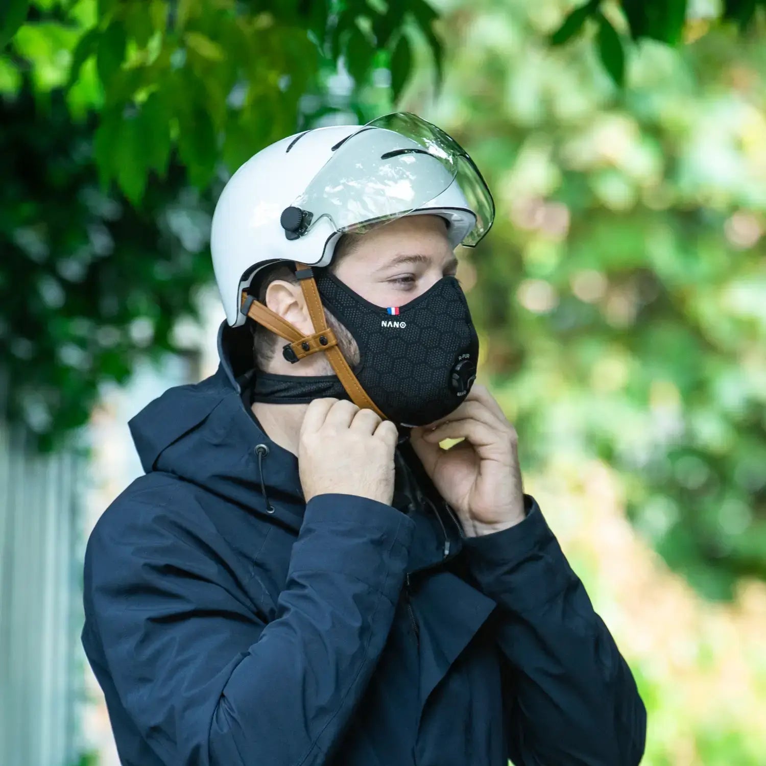 NEUFU Masque De Sport Anti-Pollution Avec Filtre Pour Moto Vélo